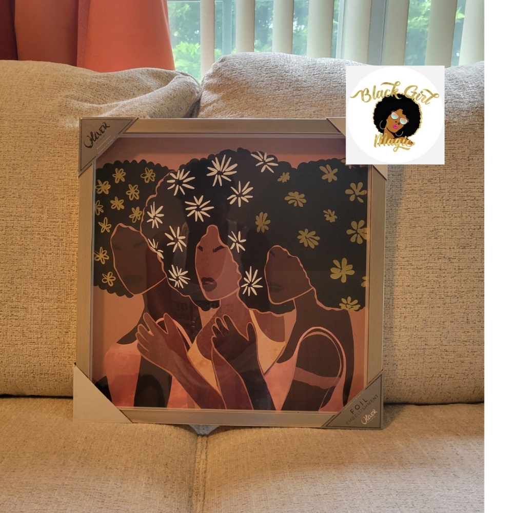 Black Sisterhood Framed Art